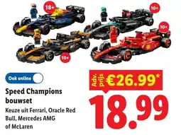 Lidl Speed Champions bouwset aanbieding