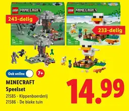 Lidl Minecraft Speelset aanbieding