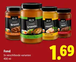 Lidl Kania Fond aanbieding