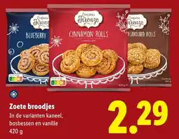 Lidl Confiserie Firenze Zoete broodjes aanbieding