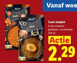 Lidl Kania Luxe soepen aanbieding