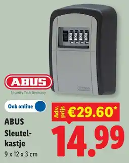 Lidl ABUS Sleutelkastje aanbieding