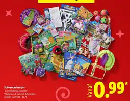Lidl Schoencadeautjes aanbieding