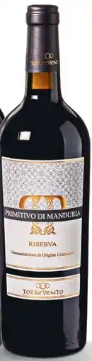 Sligro Torrevento Primitivo di Manduria Riserva aanbieding