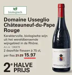 Sligro Domaine Usseglio Châteauneuf-du-Pape Rouge aanbieding