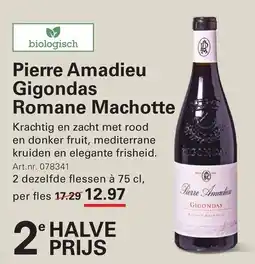 Sligro Pierre Amadieu Gigondas Romane Machotte aanbieding