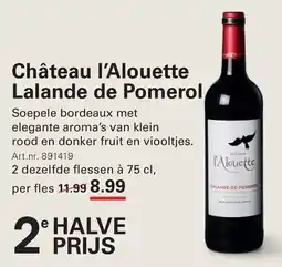 Sligro Château l'Alouette Lalande de Pomerol aanbieding