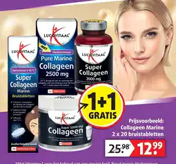 Lucovitaal Lucovitaal Super Collageen Marine Bruistabletten aanbieding