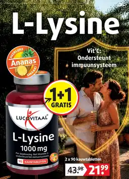 Lucovitaal Lucovitaal L-Lysine aanbieding