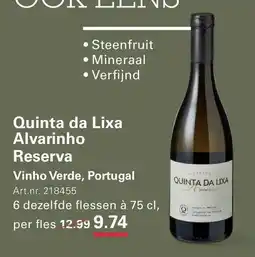 Sligro Quinta da Lixa Alvarinho Reserva aanbieding