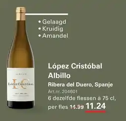 Sligro López Cristóbal Albillo aanbieding