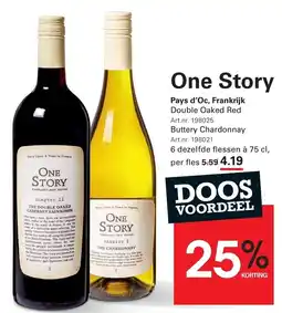 Sligro One Story aanbieding