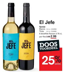 Sligro El Jefe aanbieding