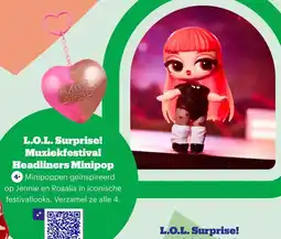 Bol.com L.O.L. Surprise! Muziekfestival Headliners Minipop aanbieding