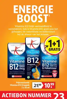 Lucovitaal Lucovitaal energie boost aanbieding