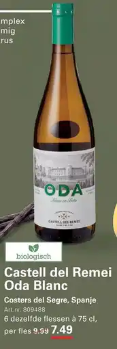 Sligro Castell del Remei Oda Blanc aanbieding