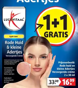 Lucovitaal Lucovitaal rode huid en kleine adertjes verzorgende crème aanbieding