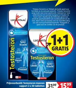 Lucovitaal Lucovitaal Testosteron mannen support aanbieding
