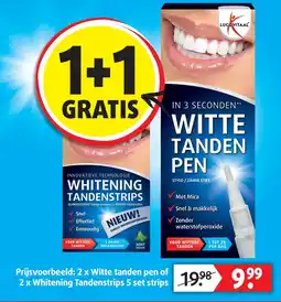 Lucovitaal Lucovitaal witte tanden pen aanbieding