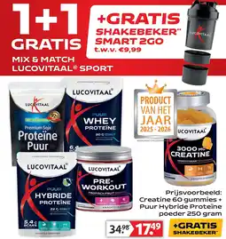 Lucovitaal Lucovitaal Sport mix & match aanbieding