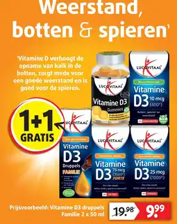 Lucovitaal Lucovitaal Vitamine D3 aanbieding