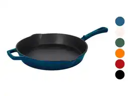 Lidl SILVERCREST Geëmailleerde gietijzeren pan, Ø30 cm aanbieding