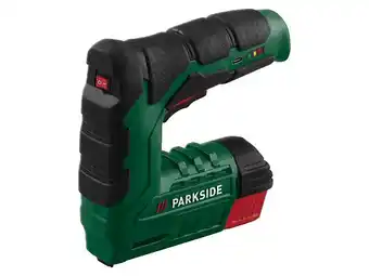 Lidl PARKSIDE Accu-tacker 4 V aanbieding