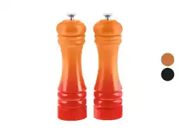 Lidl SILVERCREST Zout- en pepermolen set, 2-delig aanbieding
