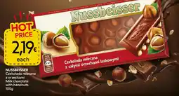 Food Plus nussbeisser czekolada mleczna z orzechami laskowymi aanbieding