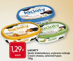 Food Plus łaciaty cream cheese, selected types aanbieding