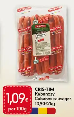 Food Plus CRIS-TIM Kabanosy aanbieding