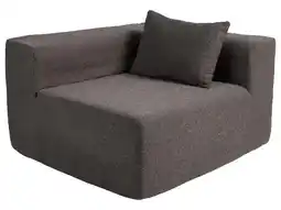 Lidl LIVARNO Modulaire bank, hoekelement rechts, grijs aanbieding
