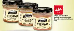 Food Plus spichlerz rusiecki canned meat, selected types aanbieding