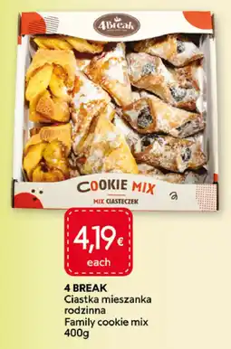 Food Plus 4 break cookie mix aanbieding