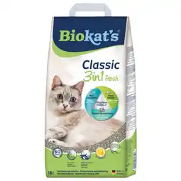 Pets Place Biokat's Classic Fresh 3in1 - Kattenbakvulling - 18 l aanbieding