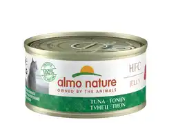 Pets Place Almo Nature HFC Cat Jelly Blik - Natvoer - 70 g Tonijn aanbieding