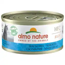 Pets Place Almo Nature HFC Cat Jelly Blik - Natvoer - 70 g Makreel aanbieding