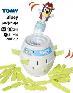 Intertoys Tomy Bluey pop-up aanbieding