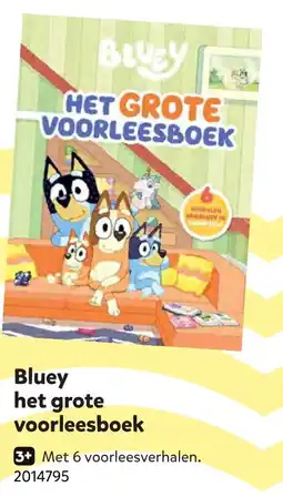 Intertoys Bluey het grote voorleesboek aanbieding