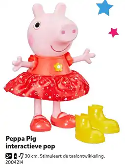 Intertoys Peppa Pig interactieve pop aanbieding