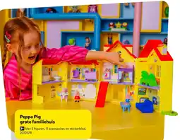 Intertoys Peppa Pig grote familiehuis aanbieding