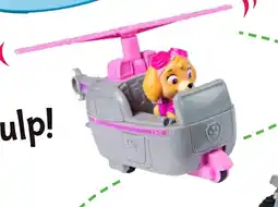 Intertoys PAW Patrol voertuig skye en helikopter aanbieding