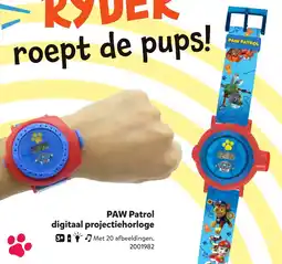 Intertoys PAW Patrol digitaal projectiehorloge aanbieding