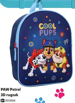 Intertoys PAW Patrol 3D rugzak aanbieding