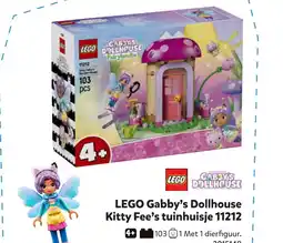 Intertoys LEGO Gabby's Dollhouse Kitty Fee's tuinhuisje 11212 aanbieding