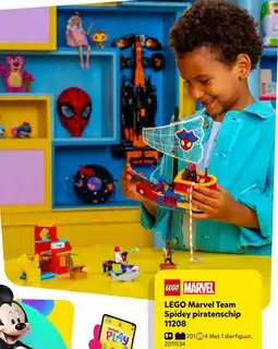 Intertoys LEGO Marvel Team Spidey piratenschip 11208 aanbieding