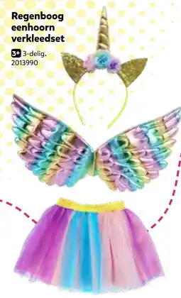 Intertoys Regenboog eenhoorn verkleedset aanbieding