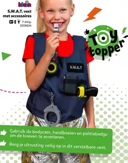 Intertoys S.W.A.T. vest met accessoires aanbieding
