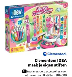 Intertoys Clementoni IDEA maak je eigen stiften aanbieding