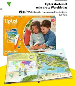 Intertoys Tiptoi starterset mijn grote Wereldatlas aanbieding